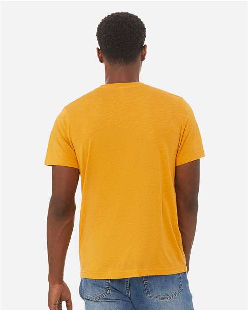 BELLA  CANVAS 3413 Triblend Tee - Back view
