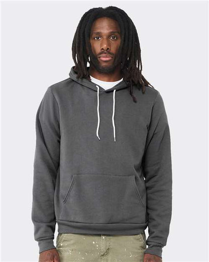 BELLA  CANVAS 3719 Unisex Sponge Fleece Hoodie Sweatshirt - Front view