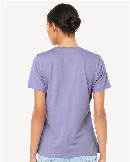 BELLA  CANVAS 6400 Women?s Relaxed Jersey Tee - Back view
