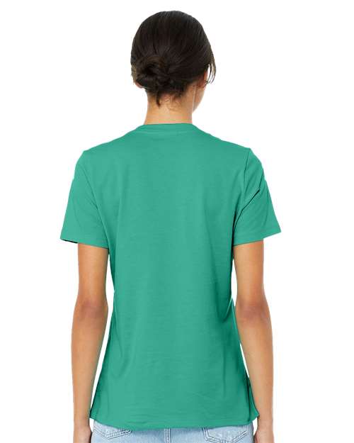BELLA  CANVAS 6400 Women?s Relaxed Jersey Tee - Back view