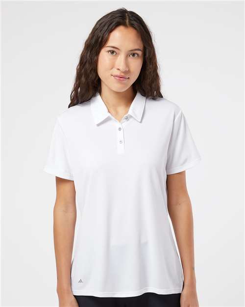 Adidas A231 Women's Performance Polo - Front view