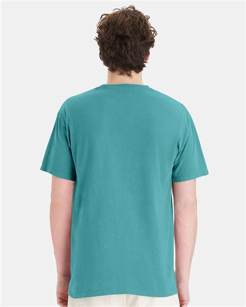ComfortWash by Hanes GDH150 Unisex Garment-Dyed Pocket T-Shirt - Back view