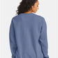 ComfortWash by Hanes GDH400 Unisex Garment-Dyed Crewneck Sweatshirt - Back view