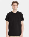 Hanes W110 Unisex Workwear Pocket T-Shirt - Front view