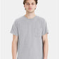 Hanes W110 Unisex Workwear Pocket T-Shirt - Front view