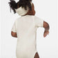 Rabbit Skins 4400 Infant Baby Rib Bodysuit - Back view