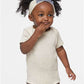 Rabbit Skins 4400 Infant Baby Rib Bodysuit - Front view