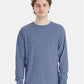 ComfortWash by Hanes GDH200 Unisex Garment-Dyed Long Sleeve T-Shirt - Front view