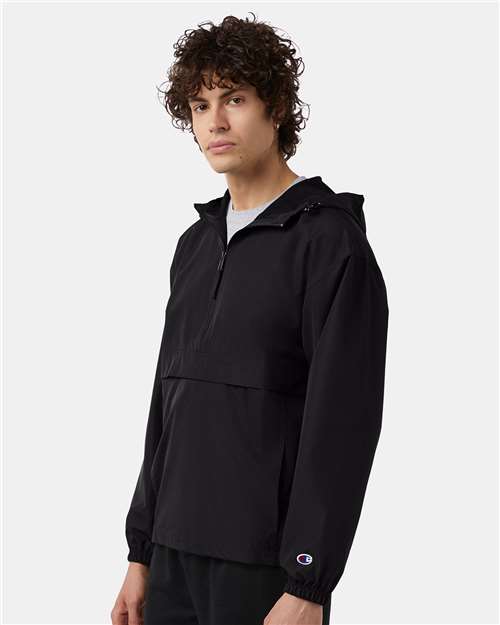 Champion CO200 Unisex Packable Anorak Jacket - Side view