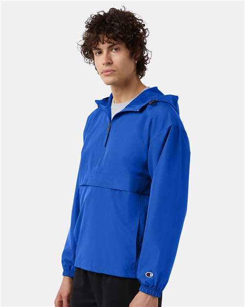 Champion CO200 Unisex Packable Anorak Jacket - Side view