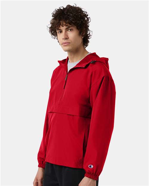 Champion CO200 Unisex Packable Anorak Jacket - Side view