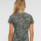LAT 3516 Women's Fine Jersey Tee - Back view