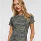 LAT 3516 Women's Fine Jersey Tee - Front view