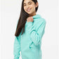 Independent Trading Co. SS4001Y Youth Midweight Hooded Sweatshirt - Side view
