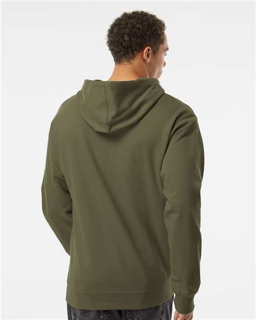 Independent Trading Co. SS4500 Unisex Midweight Hooded Sweatshirt - Back view