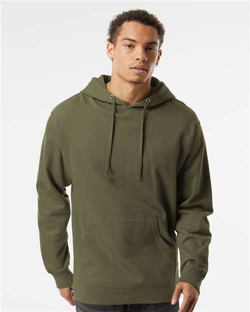 Independent Trading Co. SS4500 Unisex Midweight Hooded Sweatshirt - Front view
