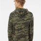 Independent Trading Co. SS4500 Unisex Midweight Hooded Sweatshirt - Back view