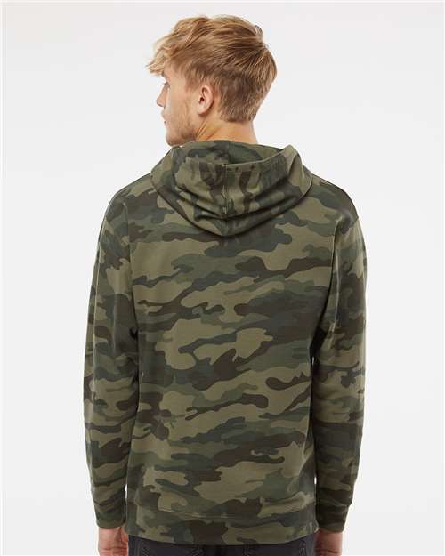 Independent Trading Co. SS4500 Unisex Midweight Hooded Sweatshirt - Back view