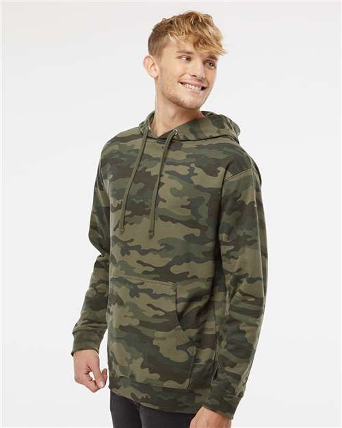 Independent Trading Co. SS4500 Unisex Midweight Hooded Sweatshirt - Side view