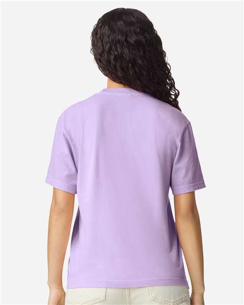 Comfort Colors 6030 Unisex Garment-Dyed Heavyweight Pocket T-Shirt - Back view