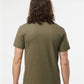 LAT 6901 Women's Eco Revive? Three-Season Triblend Fleece Full-Zip Hooded Sweatshirt - Back view