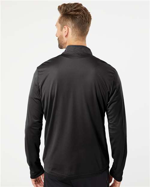 Adidas A401 Men's Ultimate365 Lightweight Quarter-Zip Pullover - Back view