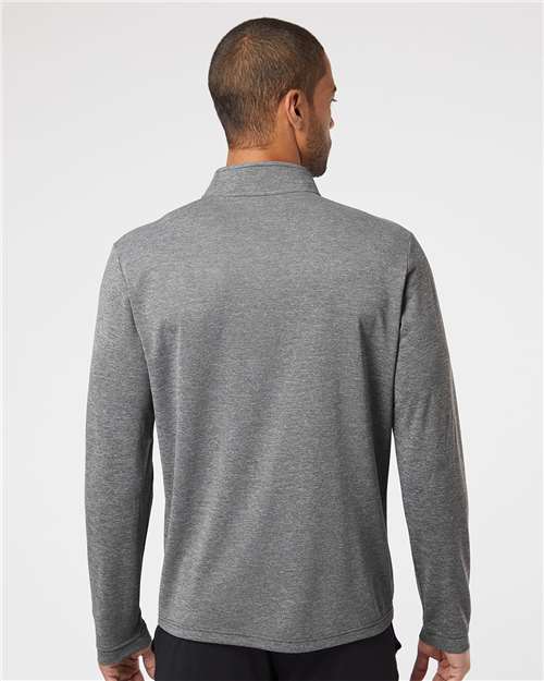 Adidas A401 Men's Ultimate365 Lightweight Quarter-Zip Pullover - Back view
