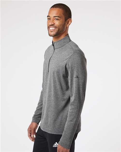 Adidas A401 Men's Ultimate365 Lightweight Quarter-Zip Pullover - Side view