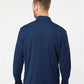 Adidas A401 Men's Ultimate365 Lightweight Quarter-Zip Pullover - Back view