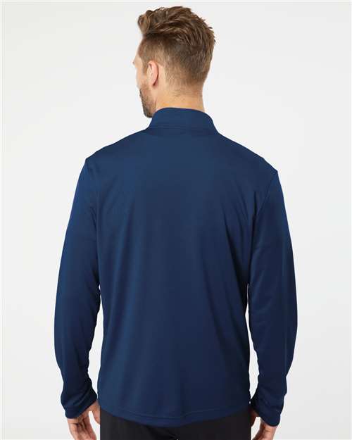 Adidas A401 Men's Ultimate365 Lightweight Quarter-Zip Pullover - Back view