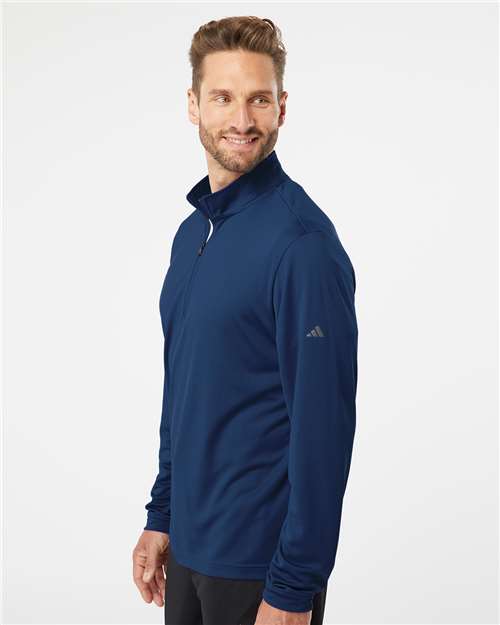 Adidas A401 Men's Ultimate365 Lightweight Quarter-Zip Pullover - Side view
