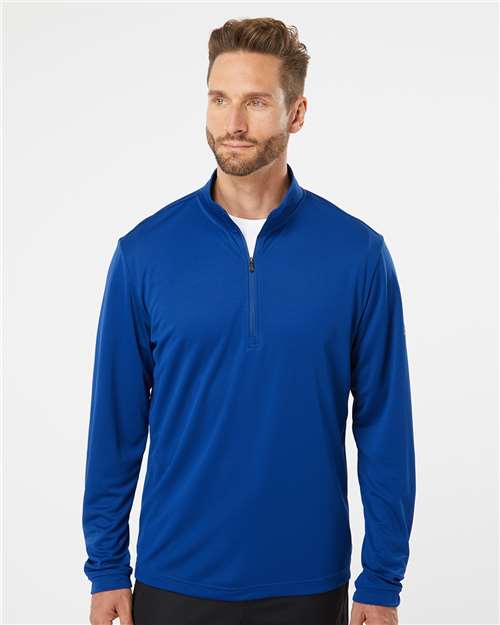 Adidas A401 Men's Ultimate365 Lightweight Quarter-Zip Pullover - Front view