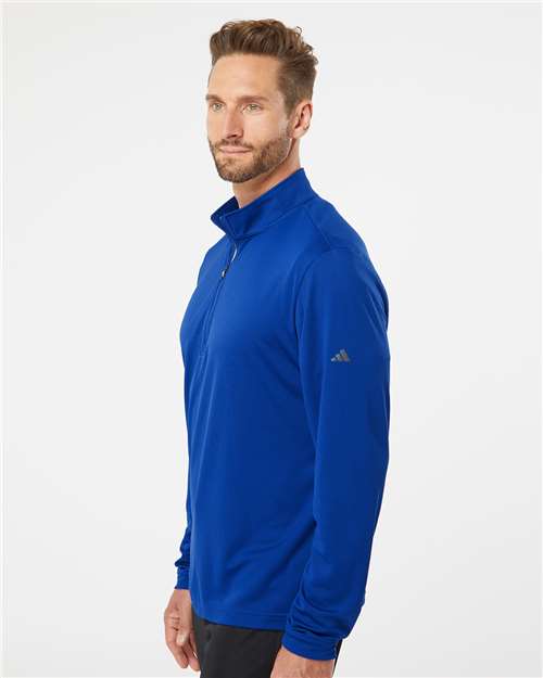 Adidas A401 Men's Ultimate365 Lightweight Quarter-Zip Pullover - Side view
