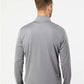 Adidas A401 Men's Ultimate365 Lightweight Quarter-Zip Pullover - Back view