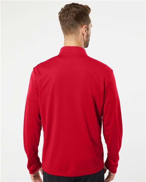 Adidas A401 Men's Ultimate365 Lightweight Quarter-Zip Pullover - Back view