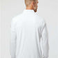 Adidas A401 Men's Ultimate365 Lightweight Quarter-Zip Pullover - Back view