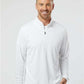 Adidas A401 Men's Ultimate365 Lightweight Quarter-Zip Pullover - Front view