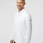 Adidas A401 Men's Ultimate365 Lightweight Quarter-Zip Pullover - Side view