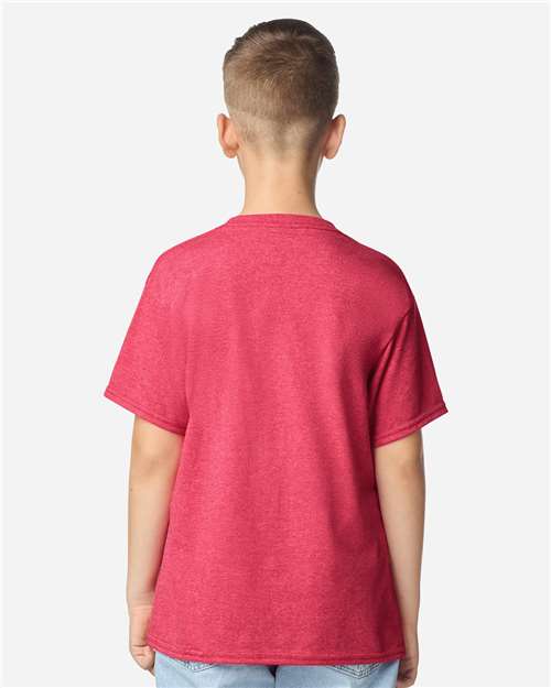 Gildan 5000B Youth Heavy Cotton? T-Shirt - Back view