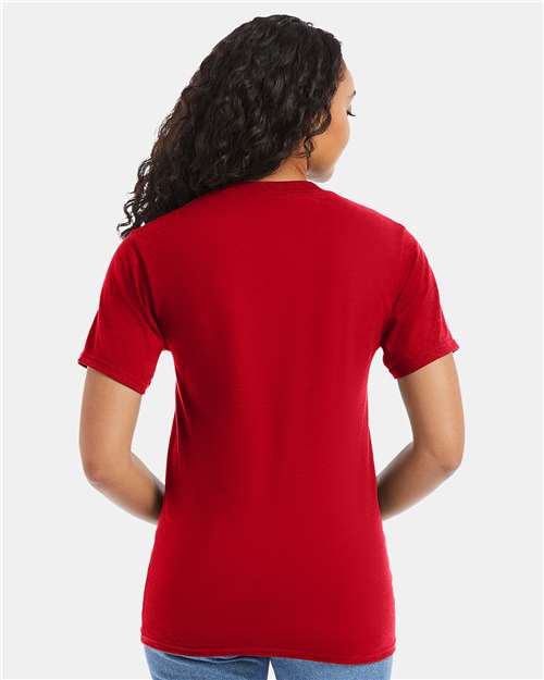 Hanes 5180 Unisex Beefy-T? T-Shirt - Back view