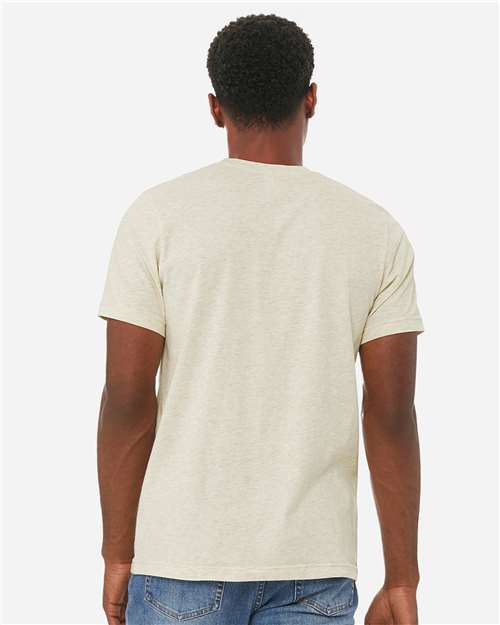 BELLA  CANVAS 3001CVC CVC Jersey Tee - Back view