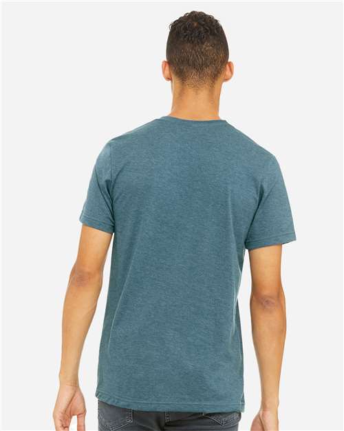 BELLA  CANVAS 3001CVC CVC Jersey Tee - Back view
