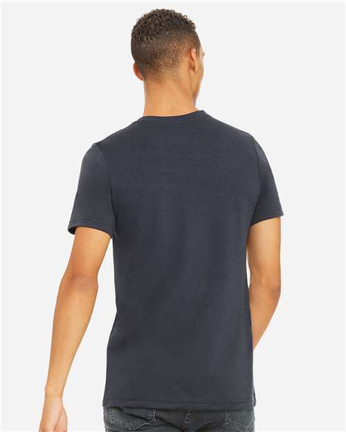 BELLA  CANVAS 3001CVC CVC Jersey Tee - Back view
