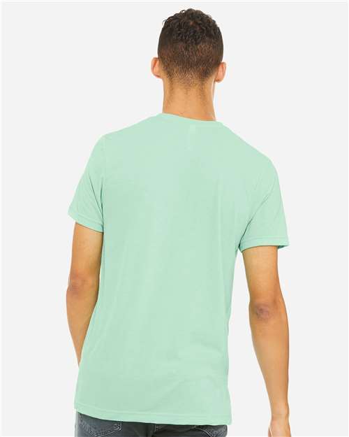 BELLA  CANVAS 3001CVC CVC Jersey Tee - Back view