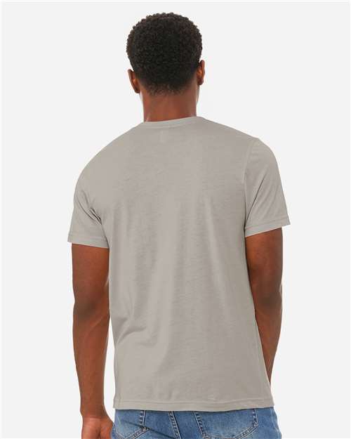 BELLA  CANVAS 3001CVC CVC Jersey Tee - Back view