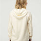 Independent Trading Co. PRM2500 Women?s Lightweight California Wave Wash Hooded Sweatshirt - Back view