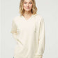 Independent Trading Co. PRM2500 Women?s Lightweight California Wave Wash Hooded Sweatshirt - Front view