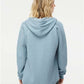 Independent Trading Co. PRM2500 Women?s Lightweight California Wave Wash Hooded Sweatshirt - Back view
