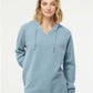 Independent Trading Co. PRM2500 Women?s Lightweight California Wave Wash Hooded Sweatshirt - Front view