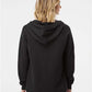 Independent Trading Co. PRM2500 Women?s Lightweight California Wave Wash Hooded Sweatshirt - Back view